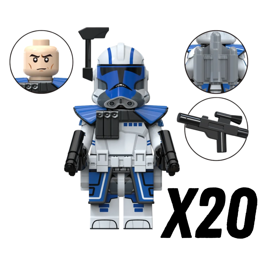 Space War Theme 501st Legion & Sith Block Figures Set of 10pcs