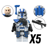 Space War Theme 501st Legion & Sith Block Figures Set of 10pcs
