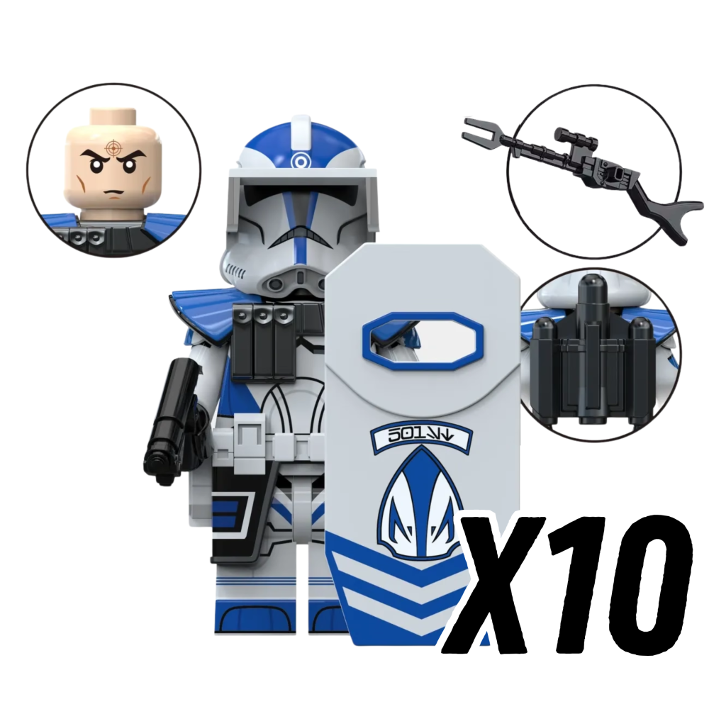 Space War Theme 501st Legion & Sith Block Figures Set of 10pcs