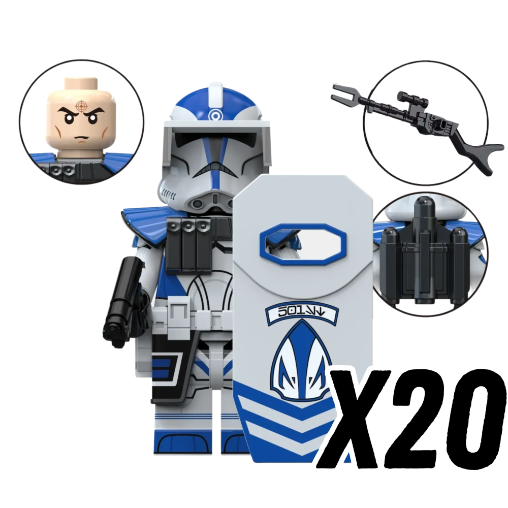 Space War Theme 501st Legion & Sith Block Figures Set of 10pcs