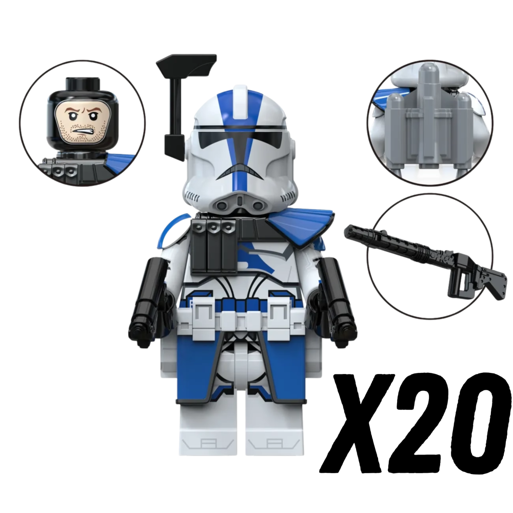 Space War Theme 501st Legion & Sith Block Figures Set of 10pcs