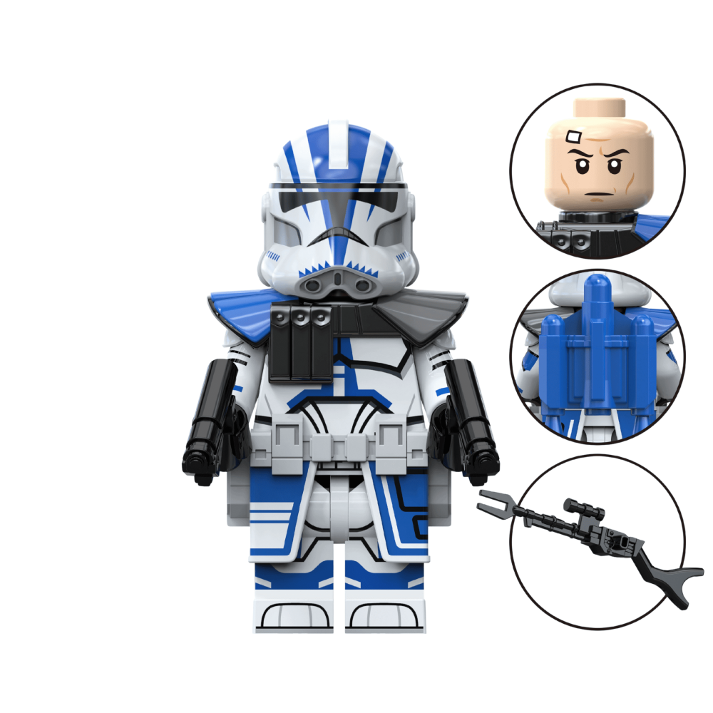 Space War Theme 100pcs BX-Series Droid Commando Block Figures Bundle
