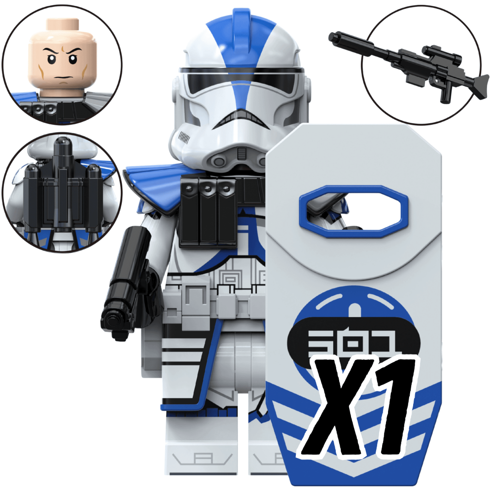 Space War Theme 100pcs BX-Series Droid Commando Block Figures Bundle