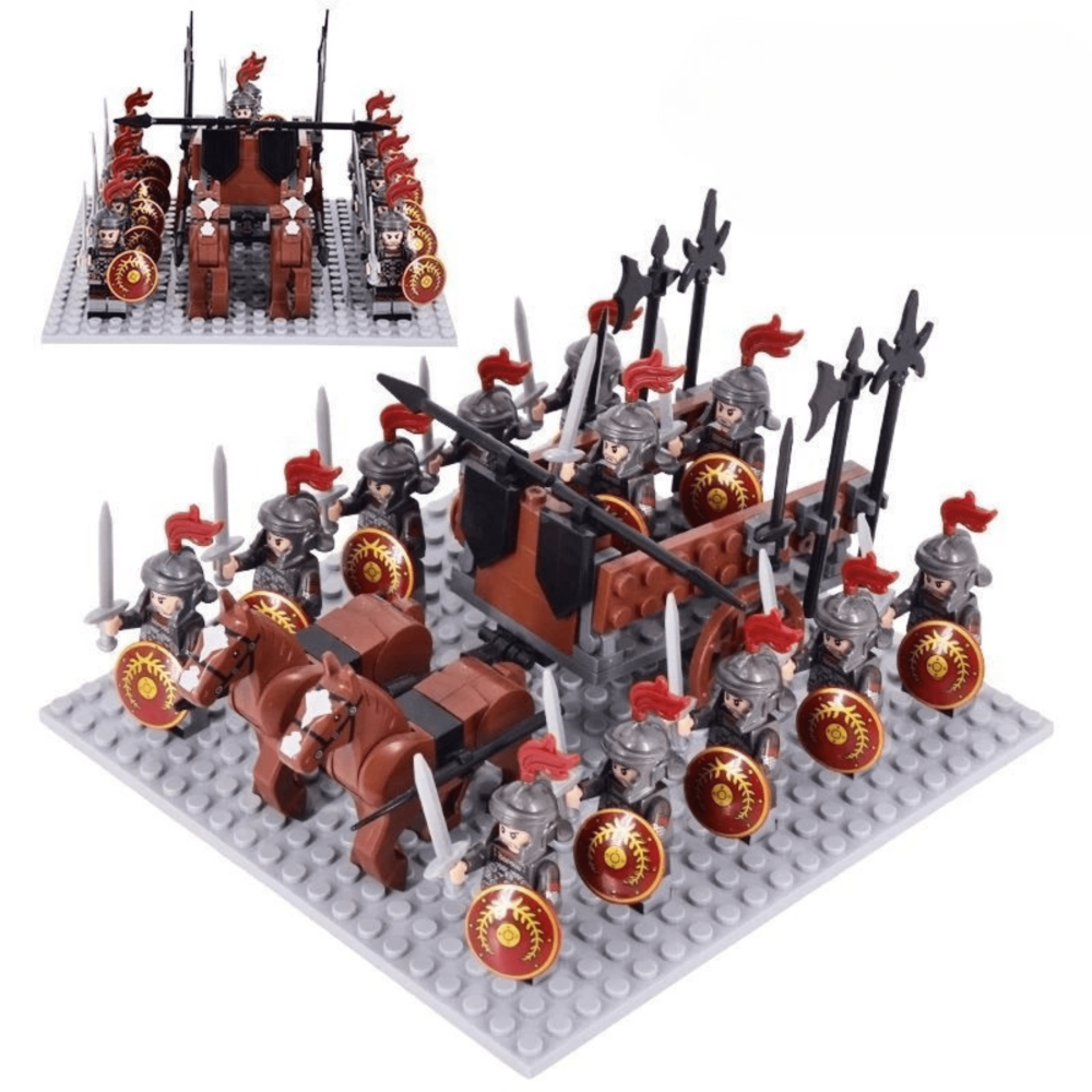 Roman Greek & Spartan Legions Block Figures Sets
