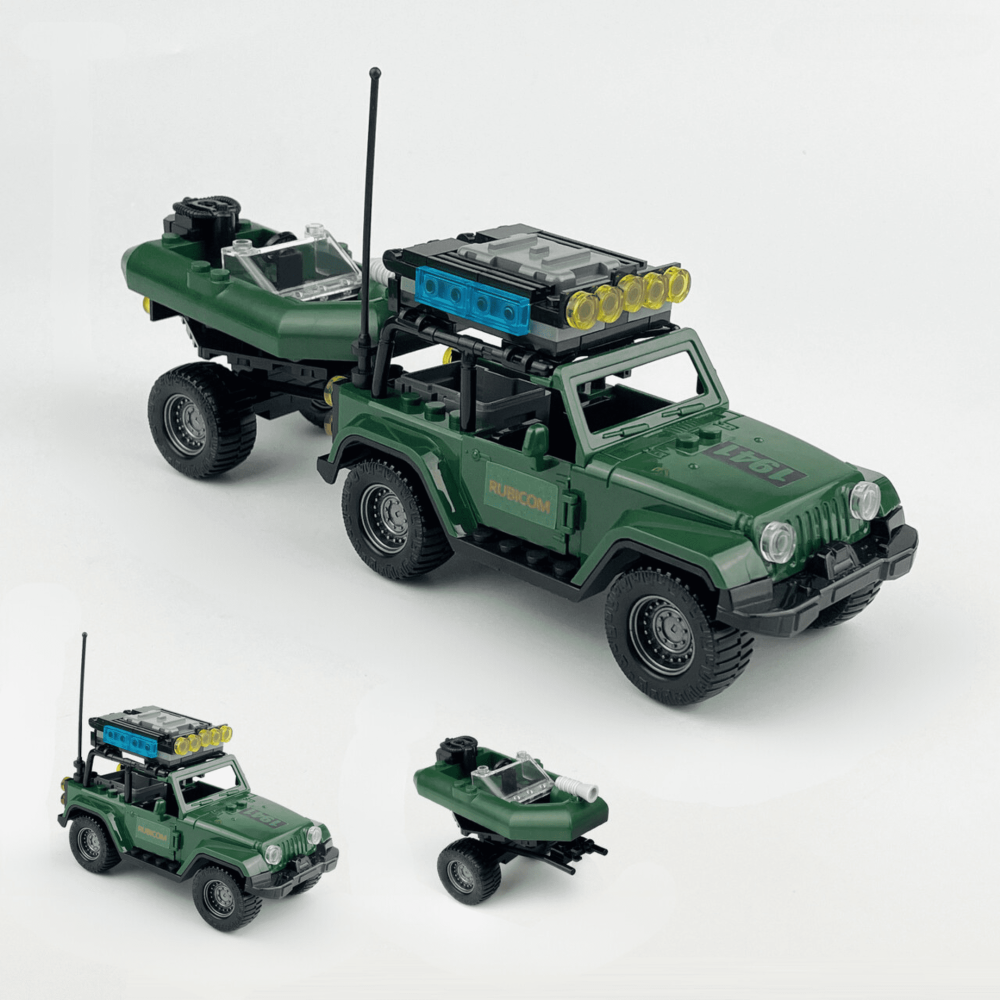 Task Force Bravo Unit Block Figures Set