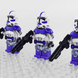 Space War Theme 187th Legion Clone Trooper Block Figures Set of 5pcs