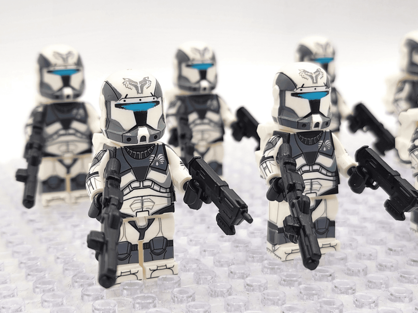 Space War Theme 104th Wolfpack Commandos Block Figures Set of 10pcs