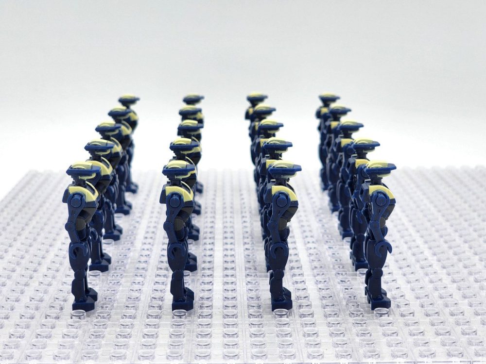 Space War Theme T-Series Tactical Droids Block Figures Set of 20pcs