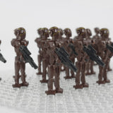 Space War Theme Commando Droid Army Block Figures Set