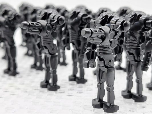 Space War Theme Super Battle Droid Block Figures Army Set