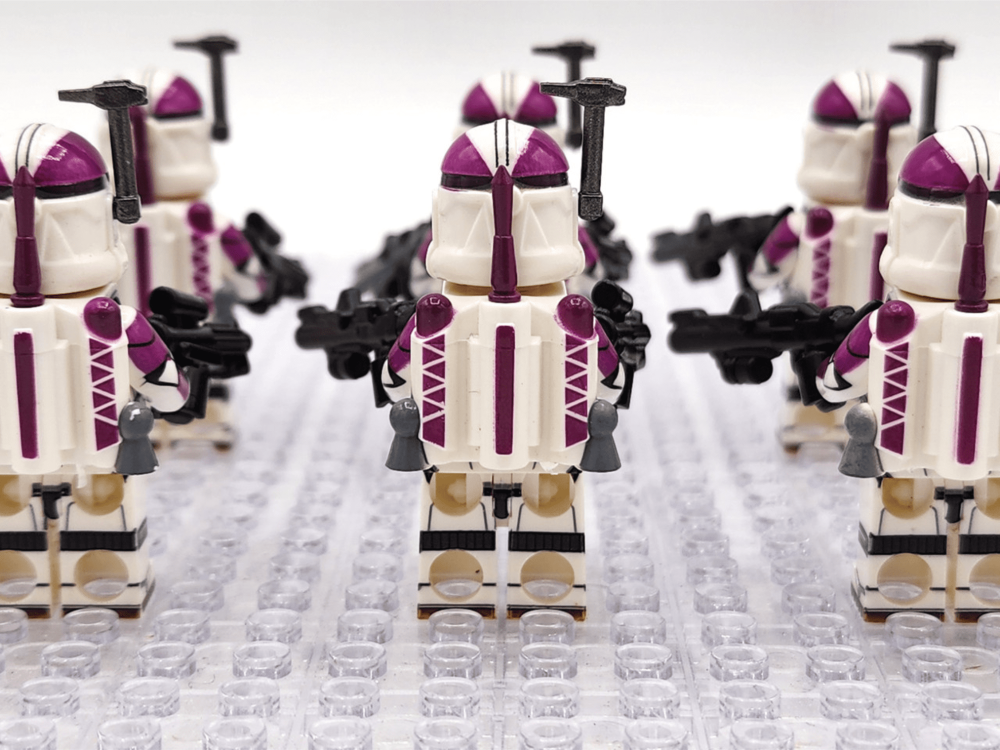 Space War Theme 21st Nova Corps Galactic Marines Clone Troopers Block Figures Set