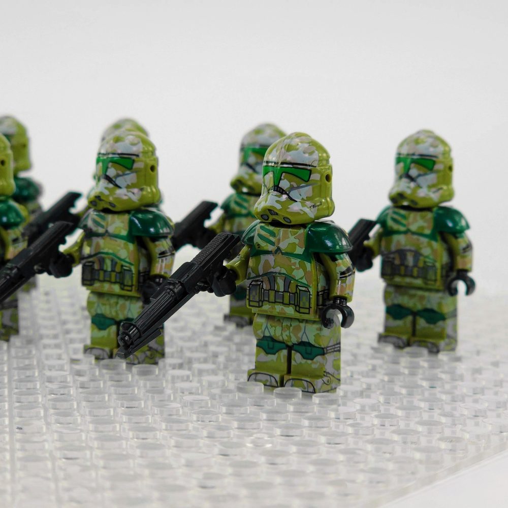 Space War Theme Kashyyyk Clone Troopers 41st Rangers Block Figures Set