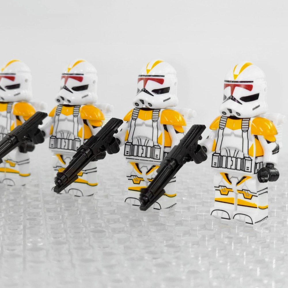 Space War Theme 212th Jetpack Clone Troopers Block Figures Set of 5pcs