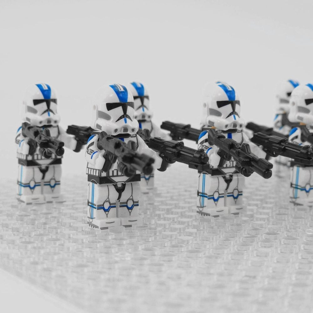 Space War Theme 501st Legion Clone Troopers Block Figures Set