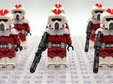 Space War Theme Coruscant Guard ARF Clone Trooper Block Figures Set