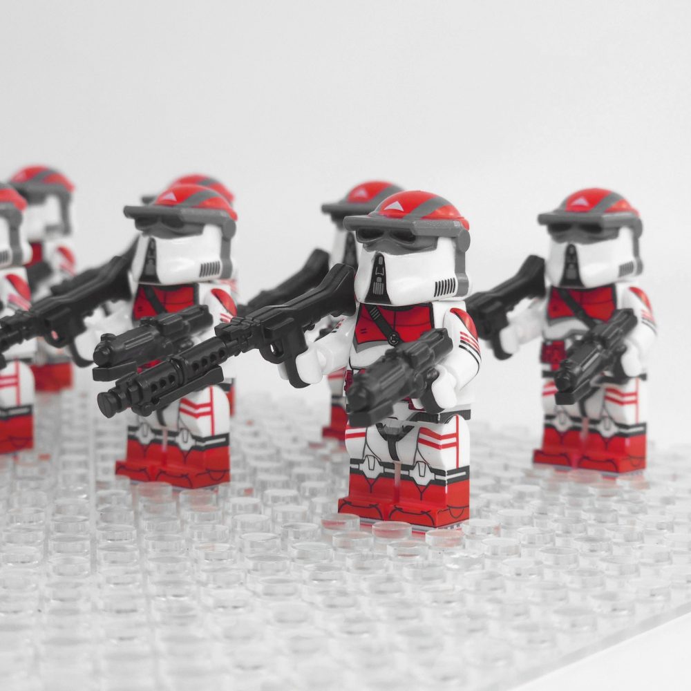 Space War Theme Coruscant Guard AT-RT Driver Block Figures Set