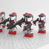 Space War Theme Coruscant Guard AT-RT Driver Block Figures Set