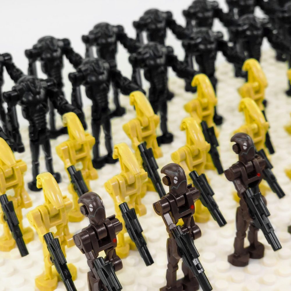 Space War Theme Seperatist Droid Army Dooku Grievous Ventress Block Figures Set of 53pcs