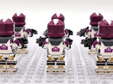 Space War Theme 21st Nova Corps Galactic Marines AT-RT Driver Block Figures Set