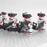 Space War Theme Coruscant Guard Riot Control Unit Block Figures Set