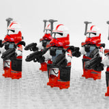 Space War Theme Coruscant Guard Arc Clone Trooper Block Figures Set