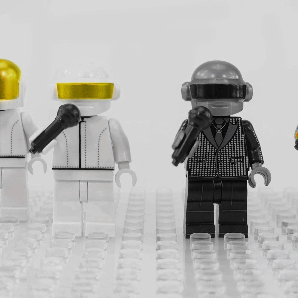 Daft Punk Block Figures Set of 4pcs Or Single