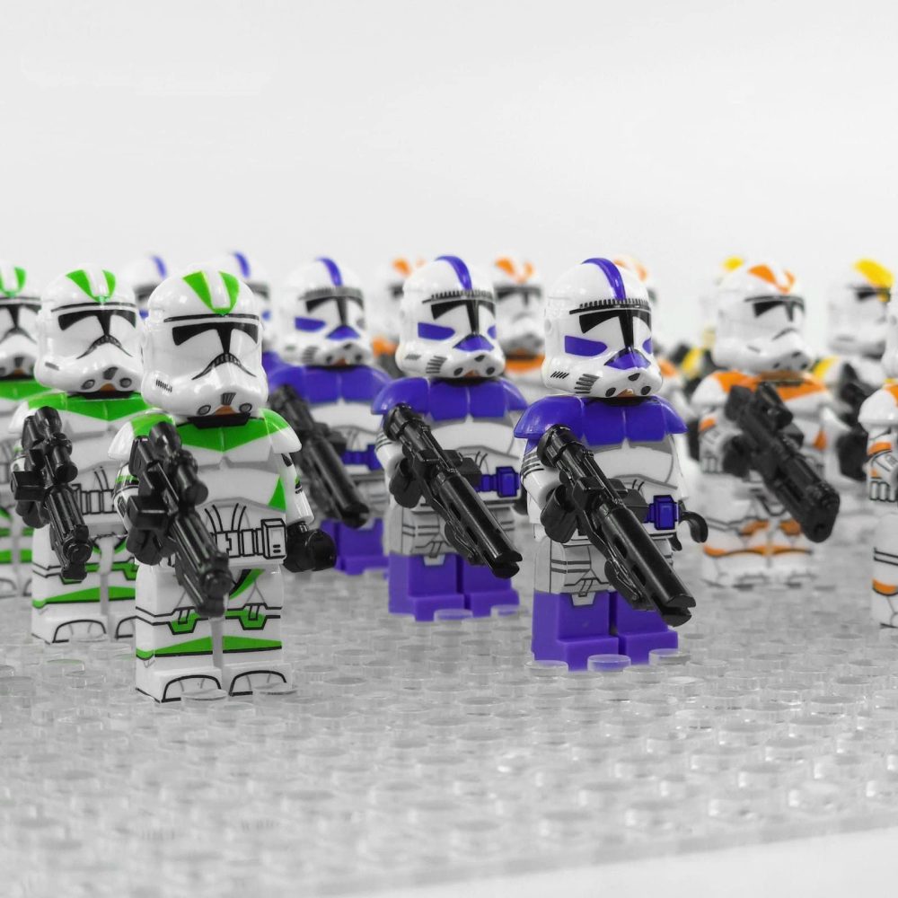 Space War Theme Clone Wars Clone Trooper Assortment Legion  Block Block Figures Set
