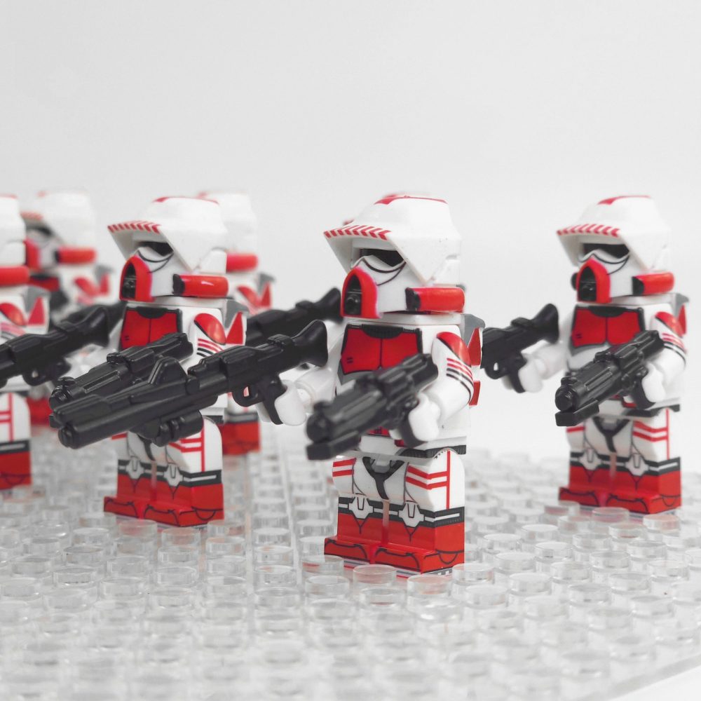 Space War Theme Coruscant Guard ARF Trooper Block Figures Set