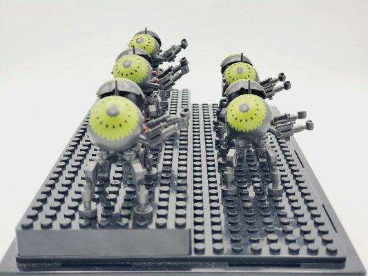 Space War Theme Clone Wars Buzz Droids Block Figures Set