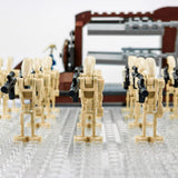 Space War Theme B1 Battle Droid Platoon Attack Craft Block Figures Set