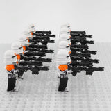 Space War Theme 212th Attack Battalion Airborne Paratrooper Block Figures Set