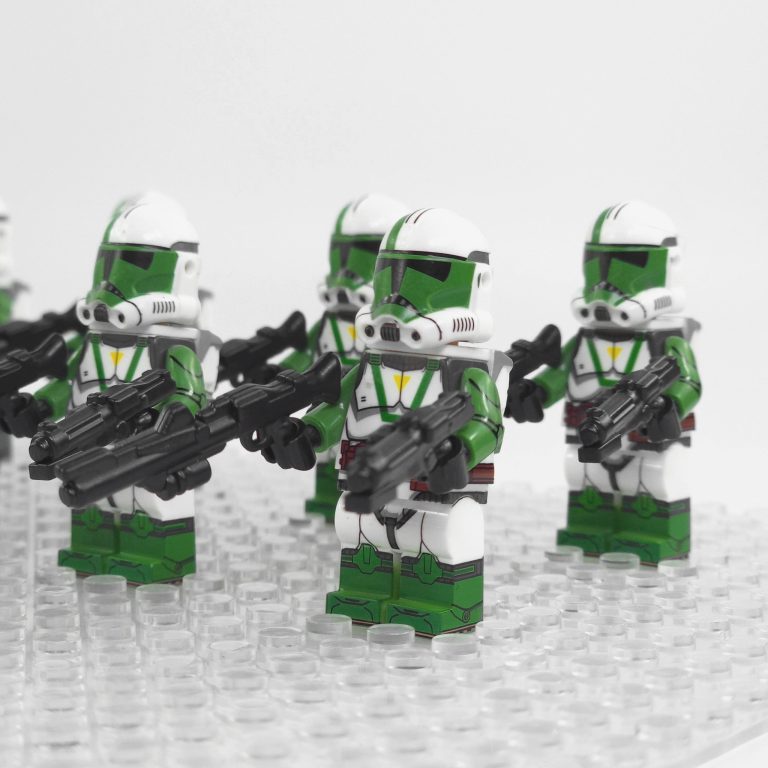 Space War Theme Doom’s Unit Phase 2 Clone Troopers Block Figures Set