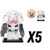 White Scars Space Marines Block Figures Set