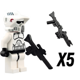 Space War Theme ARF Advanced Recon Force Clone Trooper Block Figures Set