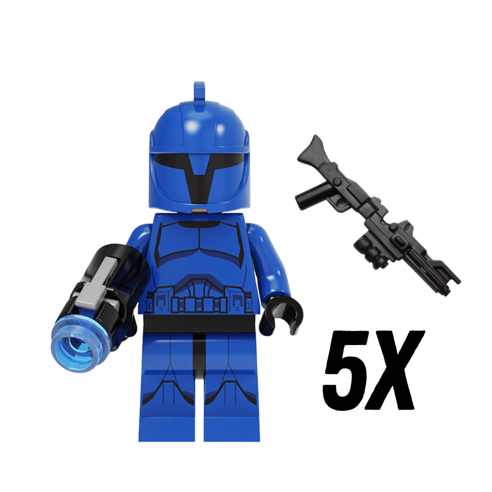 Space War Theme Senate Commandos Block Figures Set of 10pcs