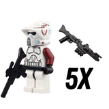 Space War Theme ARF Advanced Recon Force Rancor Battalion Clone Trooper Block Figures Set
