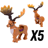 Lord the Rings Elven Elks Mounts for Block Figures