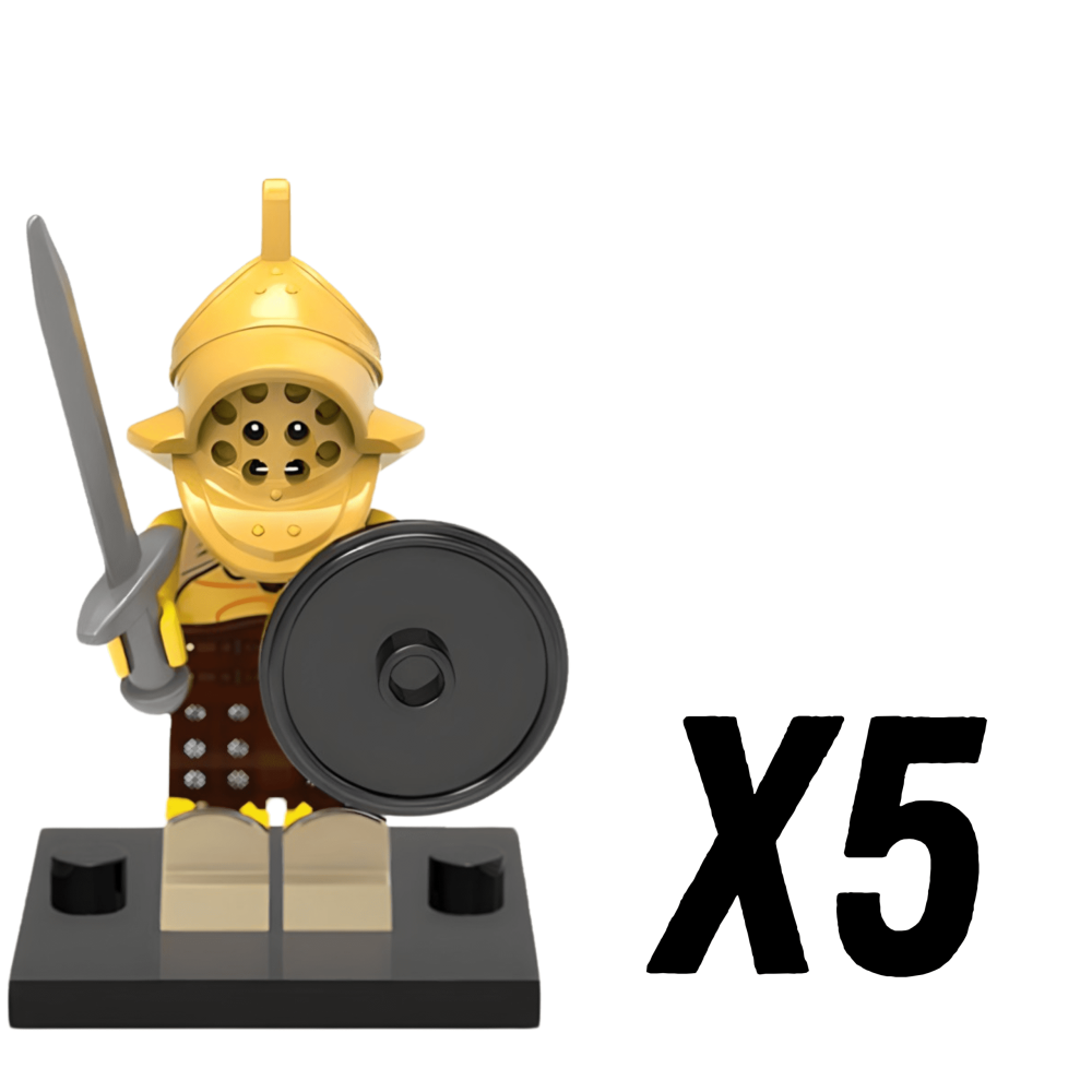 Roman Gladiators Murmillos Minifigures Set of 10pcs 6-41