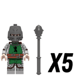 War of the Roses House of Percy Infantry Block Figures