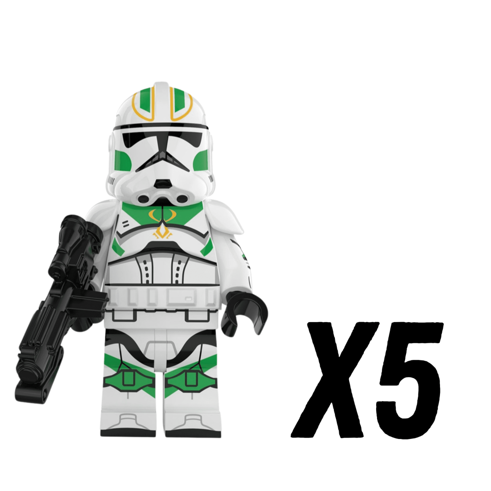 Space War Theme Horn Company Clone Troopers Block Figures