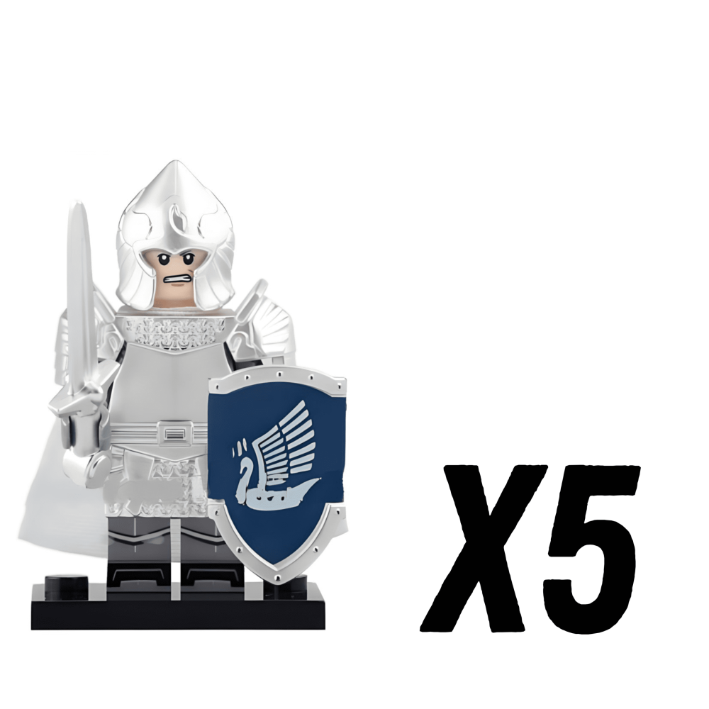 Lord the Rings Dol Amroth Swordsmen Numenor Block Figures