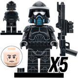 Space War Theme Shadow Arf Trooper Block Figures Set