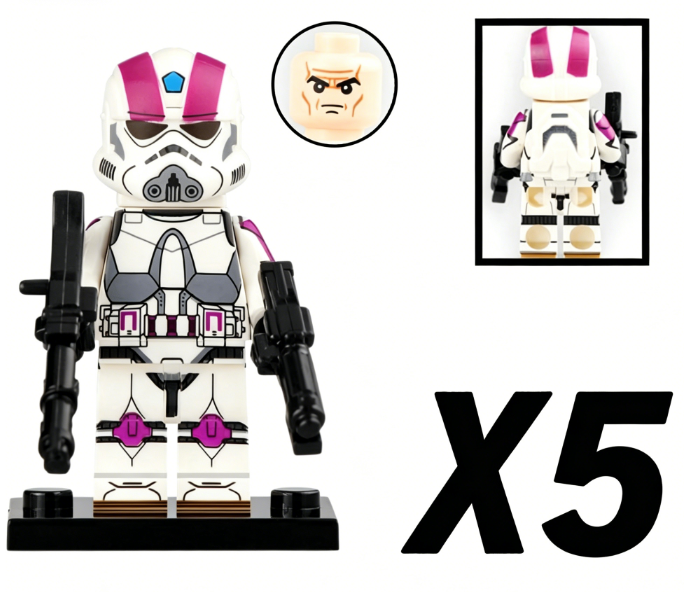 Space War Theme 21st Nova Corps Galactic Marines Clone Engineer Block Figures Set