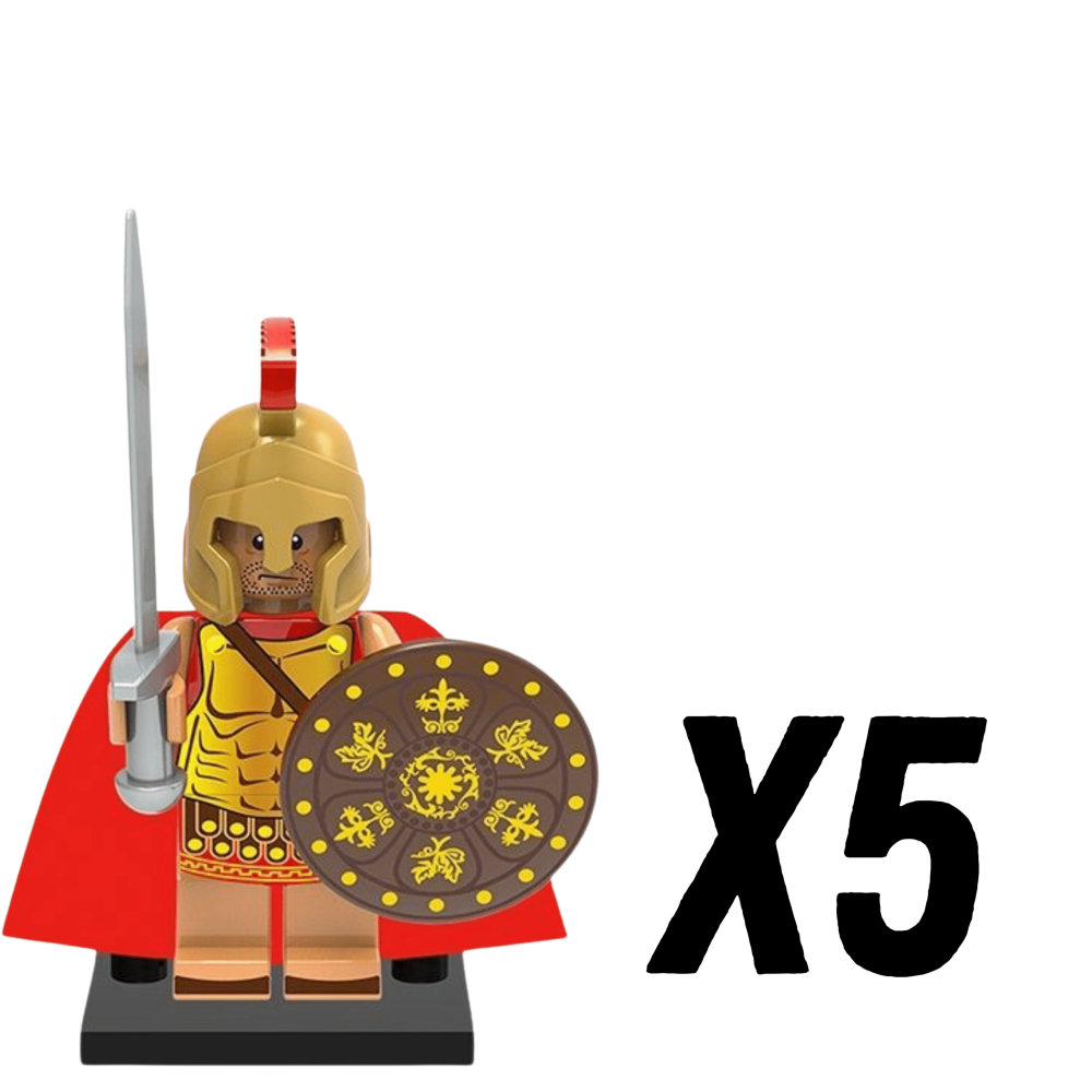 Roman Soldiers Block Figures Set of 10pcs