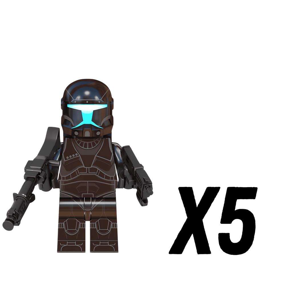 Space War Theme Republic Clone Commandos Omega Squad Block Figures Set