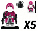 Space War Theme 21st Nova Corps Galactic Marines Block Figures Set