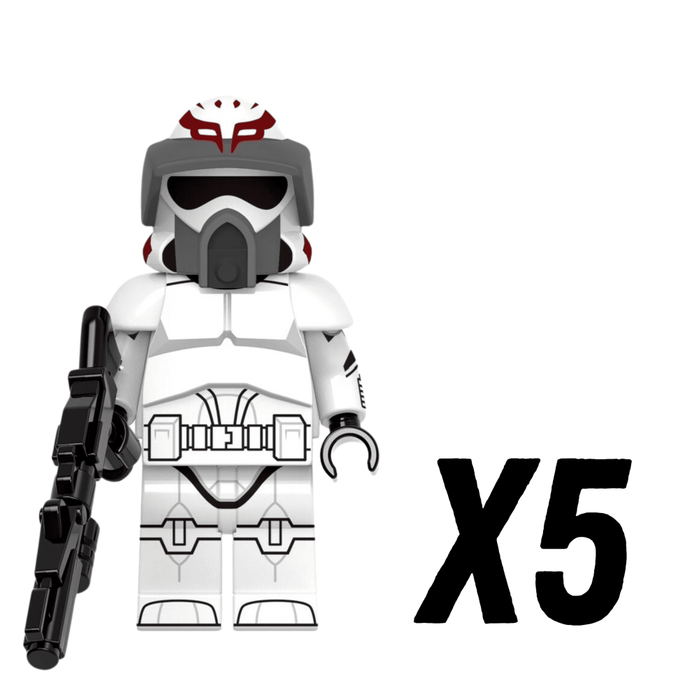 Space War Theme Kamino ARF Clone Trooper Block Figures Set