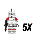 Space War Theme Clone Medic Troopers of the 6th Sector Army Block Figures