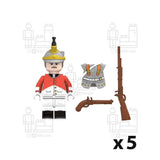Spanish Cuirassier Block Figures Set of 5pcs