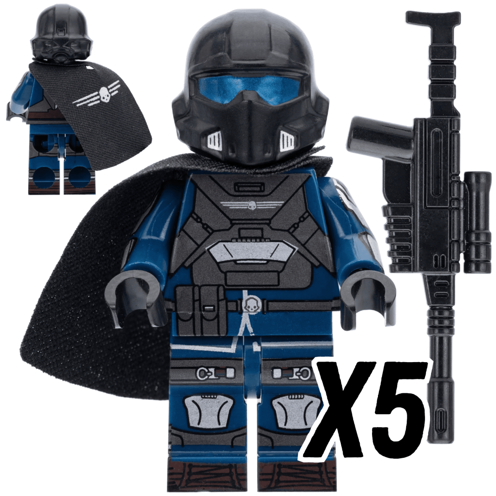 Helldivers Super Earth Armed Forces (SEAF Soldier) Block Figures